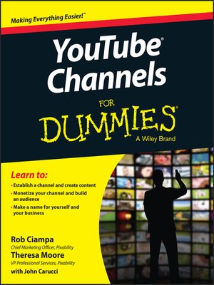 YouTube Channels For Dummies - ebook